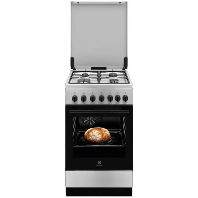 Electrolux Aragaz Aragaz Electrolux LKK520023X | mixt, 4 arzatoare, Gaz + Electric, L 50 cm