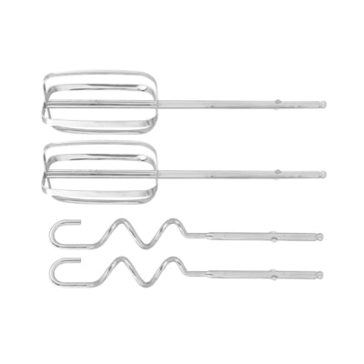 Mixer Albatros MXA450W - putere 450 W, 5 viteze + funcţie Turbo, buton de scoatere braţe mixare, accesorii de amestecat