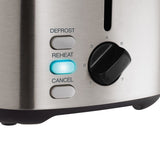 Morphy Richards Prajitor de paine, Morphy Richards, Equip, 800W, 7 setari, 2 felii, Inox