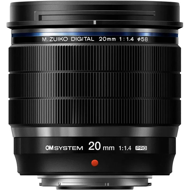 Obiectiv OM System M.Zuiko 20mm f/1.4 PRO V335050BW000 | Negru