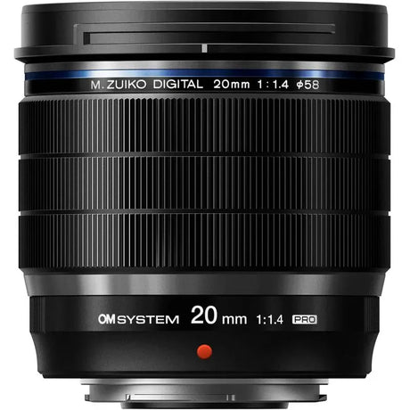 Olympus/OM System Obiective foto Obiectiv OM System M.Zuiko 20mm f/1.4 PRO V335050BW000 | Negru