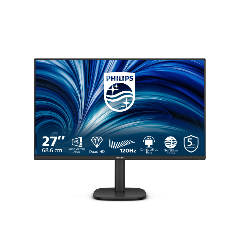 Monitor Philips 27" 27B2N3500J/00 | Full HD, IPS, 100Hz, FreeSync