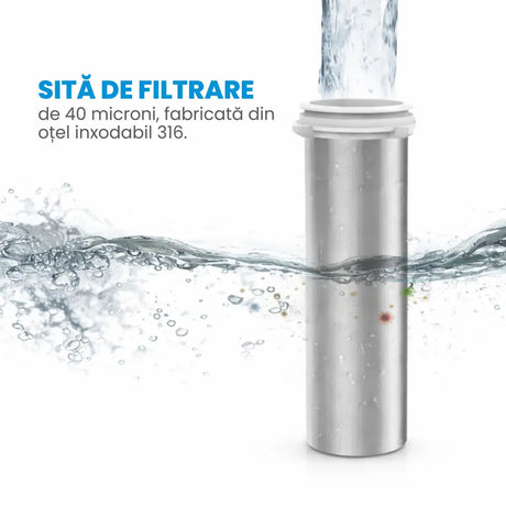 Midea Filtru apa Prefiltru Apa Midea QZBW20S-12 | 3T/H, Filtru Inox 316, 40 Microni