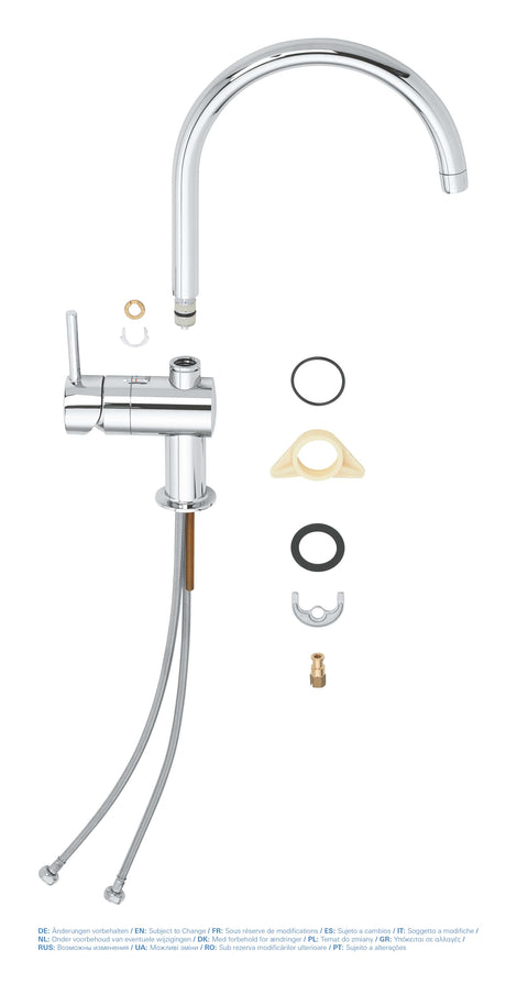 Grohe Baterie Baterie Bucatarie Grohe 32917000 | Minta, Monocomanda, Pipa Inalta, Crom