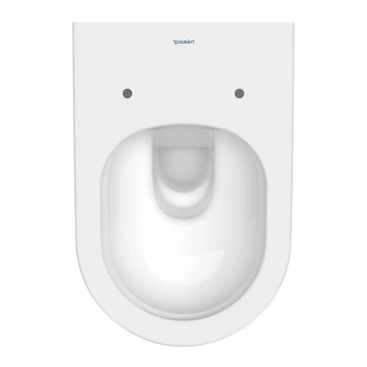 Duravit Vas wc Duravit, Toilet WM 540 mm D-Neo white, washdown, rimless, suspendat, evacuare orizontala, fara capac (0021610000 / 0021690000), alb