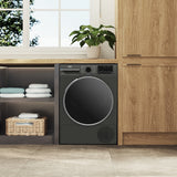 Beko Uscator de rufe Uscator de rufe Beko B3T68239MGEU | 8kg, Pompa de caldura, Clasa D, SteamCure, Manhattan Grey