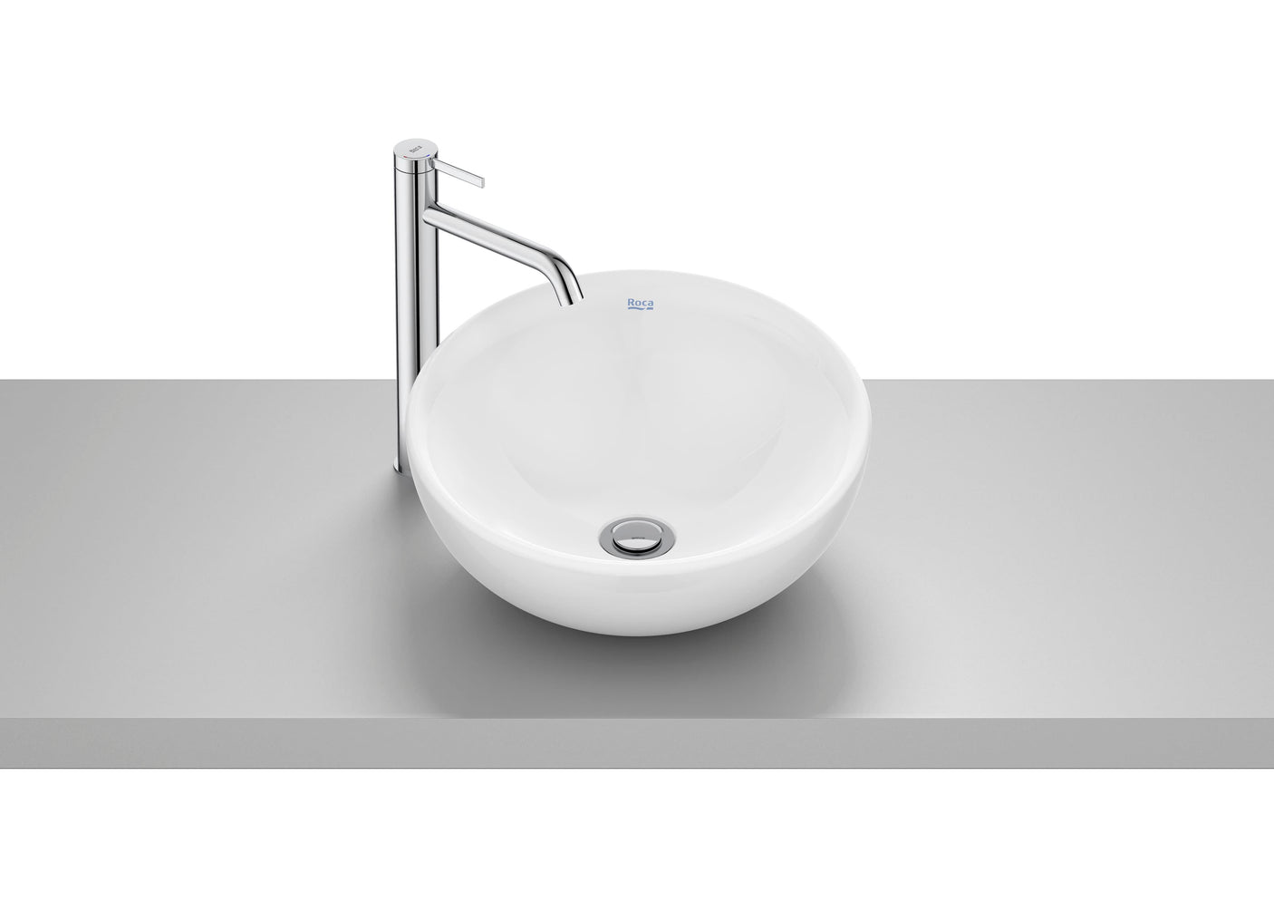 Roca Lavoar Lavoar Roca A32787K000 | Bol Rotund, 380mm, Montare Blat, Alb