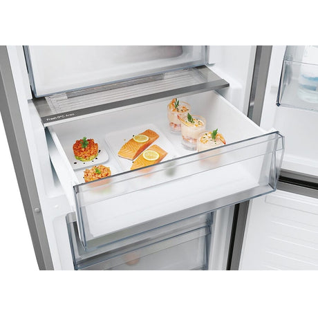 Candy Combina frigorifica Combina Frigorifica Candy ECN4CQTEX206 | 409L, 205cm, No Frost, Clasa E, Inox, 59.5x66.7x205cm