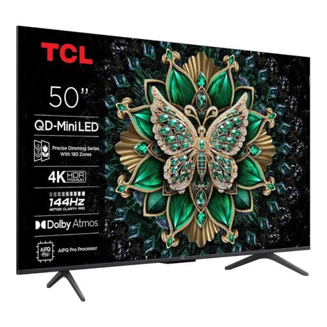 TCL Televizoare Televizor TCL Mini LED 50C61K | 126 cm, Smart Google TV, 4K UHD, 120Hz