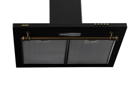 NobeLTek BI Hota decorativa Hota Decorativa NobeLTek BI NHO-9748CER1ANT | 60cm, 400m³/h, LED, Antracit
