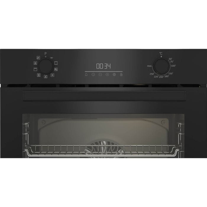 Beko Pachet built in Pachet Built In Beko BBSM17330BCS | Cuptor Electric A+, Plita Gaz, Wok, Negru