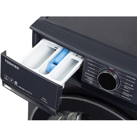 Toshiba Masina de spalat rufe Masina de spalat rufe Toshiba TW-T21BU90UWBK(MG) | 8kg, 1400rpm, Clasa A, Wi-Fi, Inverter, Abur