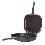 NeoKlein Tigaie Grill Dublu NeoKlein NK-IDGR36 | 36cm, Inductie, Negru