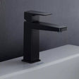 Duravit Baterie lavoar Duravit, Manhattan single lever bas. mixer S with pull-rod, monocomanda, marime S, cartus ceramic, set evacuare cu tija, schwarz mat, negru mat
