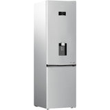 BEKO Combina frigorifica Beko, 355l, Clasa D, NoFrost, Compresor ProSmart Inverter, dozator apa, AeroFlow, HarvestFresh, display, H 203.9, Marble (Glossy Grey)