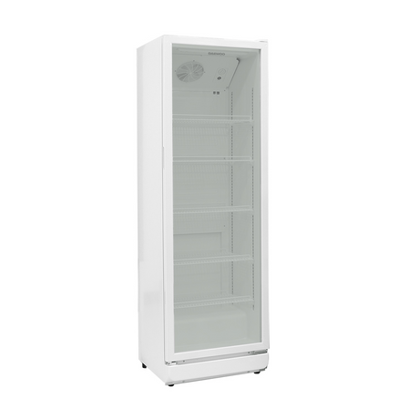 Daewoo Vitrina frigorifica Vitrina Frigorifica Daewoo DVLF-350SWC | 350L, Clasa C, Low Frost, LED