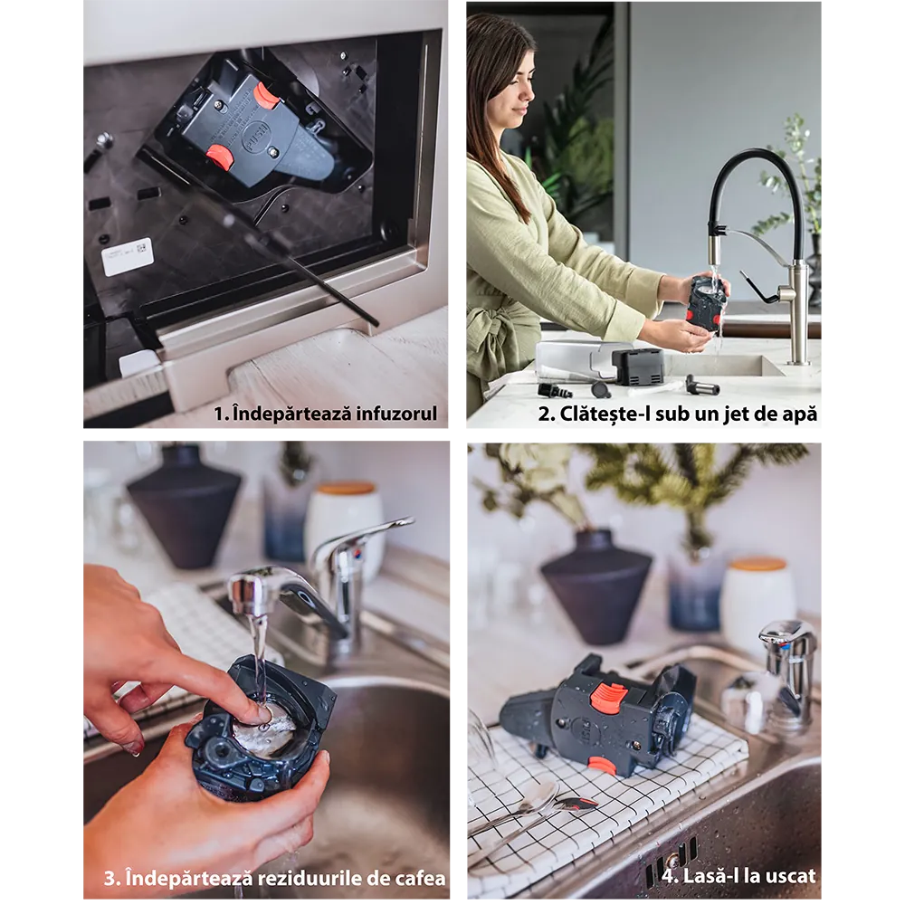 De'Longhi Espressor automat Espressor Automat De'Longhi Magnifica Start Milk ECAM220.60.B | 1450W, 15 Bar, 4 Bauturi, Negru