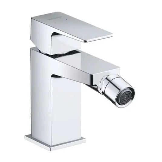 Duravit Baterie bideu Duravit, Manhattan single lever bidet mixer, monocomanda, cartus ceramic, set evacuare cu tija, crom