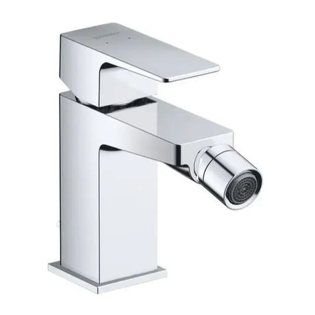 Duravit Baterie bideu Duravit, Manhattan single lever bidet mixer, monocomanda, cartus ceramic, set evacuare cu tija, crom