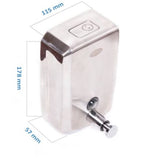 Limpio Dozator sapun Dozator Sapun Limpio SD81INOX | Inox, Montare Perete