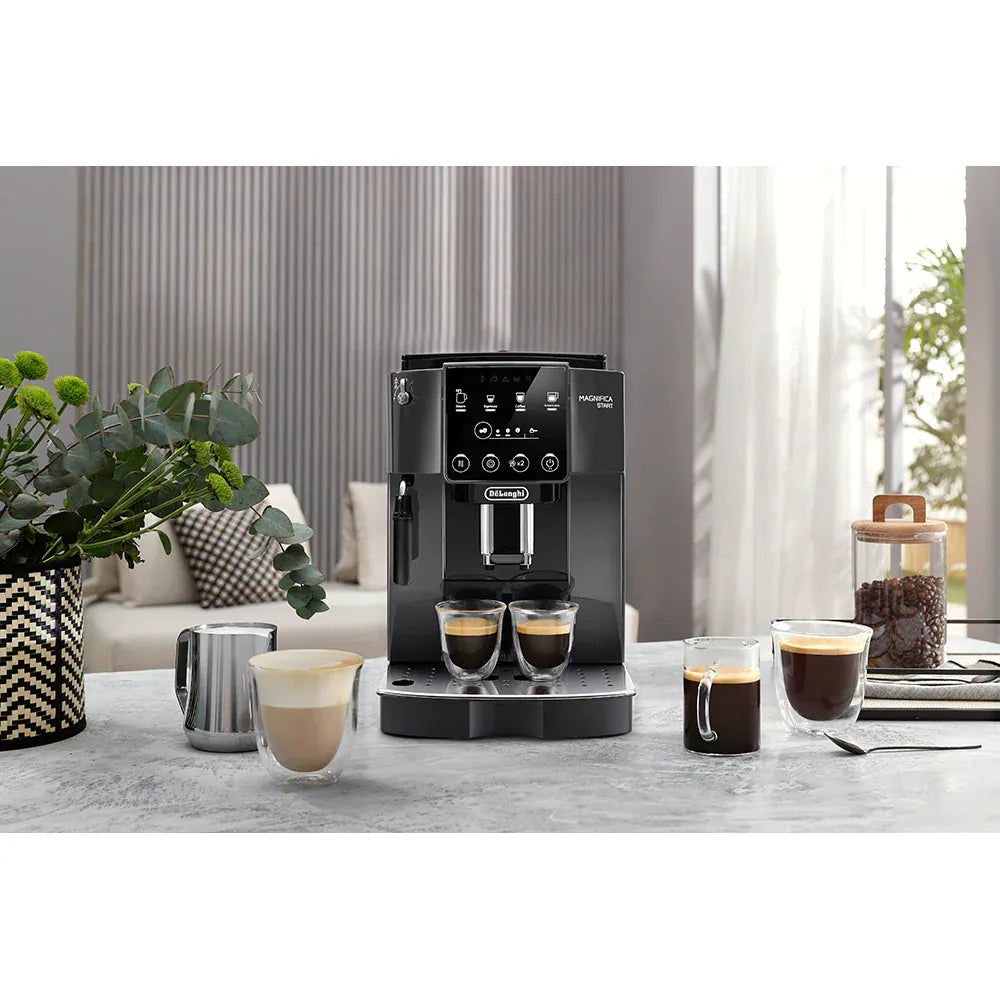De'Longhi Espressor automat Espressor Automat De'Longhi Magnifica Start ECAM220.22.GB | 1450W, 15 Bari, 4 Bauturi, Negru Gri
