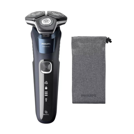 Philips Aparat de ras PHILIPS Shaver Series 5, acumulator, autonomie 60 min, SkinIQ, negru