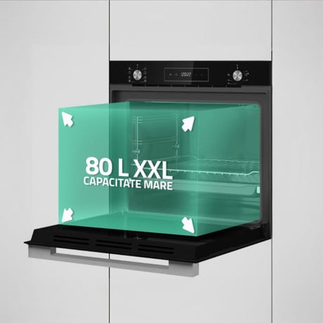 Samus Cuptor incorporabil Cuptor Incorporabil Samus SCE828GCF3D | Clasa A, 80L, 2500W, Gri