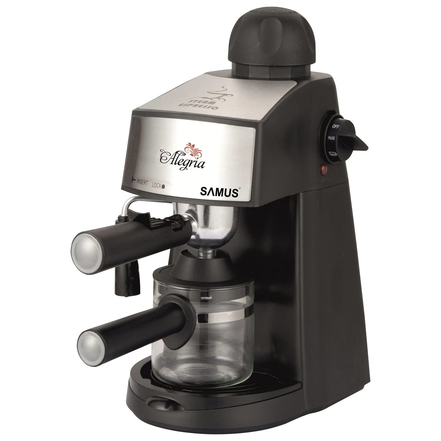 Samus Espressor automat Espressor Automat Samus Alegria | 1450W, 20 bar, Cappuccino, Negru
