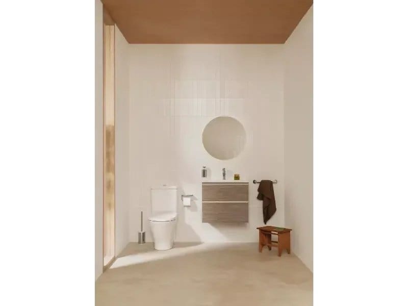 Roca Accesorii electrocasnice Capac WC Roca The Gap A801D20001 | Rotund, Compact 350mm, Alb