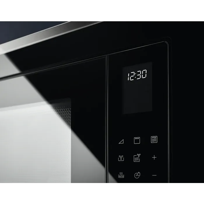 Electrolux Cuptor cu microunde incorporabil Electrolux, 25 l, 900 W, Gril, Timer, Avertizare sonora, Afisaj LED, Negru