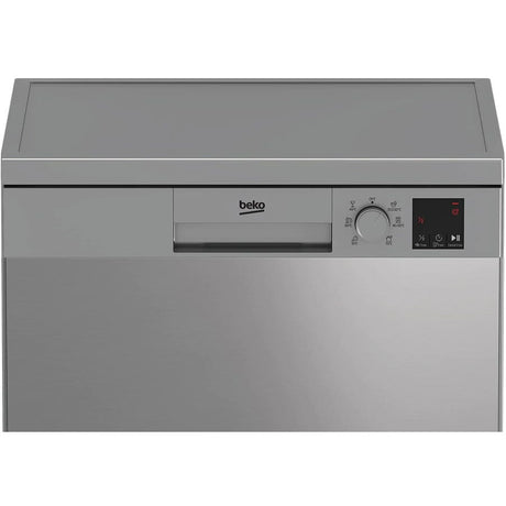 Beko Masina de spalat vase Masina de spalat vase Beko DVN06430X | 14 seturi, 6 programe, Clasa D, Silver, 59.8x60x85cm