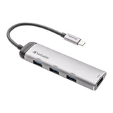 Verbatim USB-C ADAPTER USB 3.1 GEN 1/ USB 3.0 x 2 / HDMI