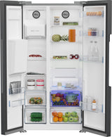 Beko Side by side Frigider Side by Side Beko GN162340XBRN | 571l, Clasa E, NoFrost, HarvestFresh