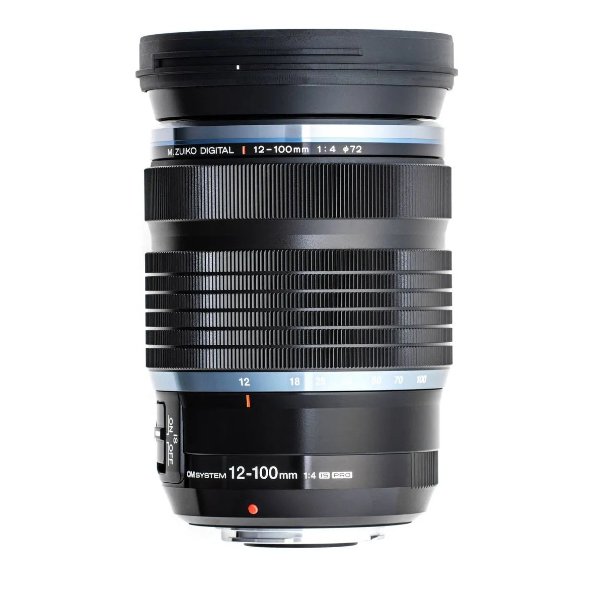 Obiectiv Olympus M.Zuiko ED 12-100mm f/4 IS PRO V335270BW000 | Micro 4/3, Negru