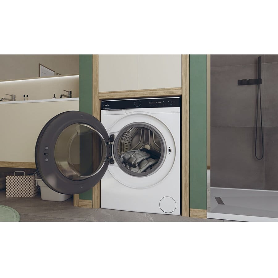 Candy Masina de spalat rufe Masina de spalat rufe Candy BS 49B9-S | 9kg, 1400rpm, Inverter, A-30%, WiFi, Alba, 59.5x58x85cm