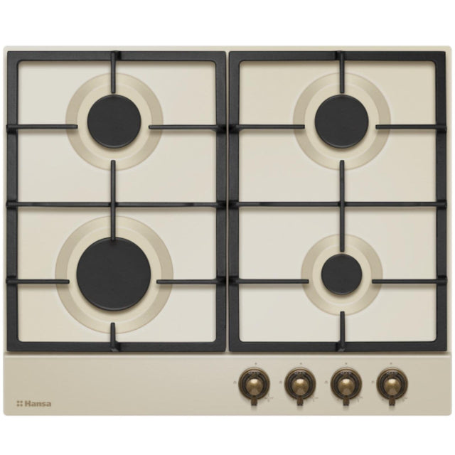 Hansa Plita pe gaz Plita pe gaz Hansa BHGY630390 | 60 cm, Retro, Ivoire, 4 arzatoare