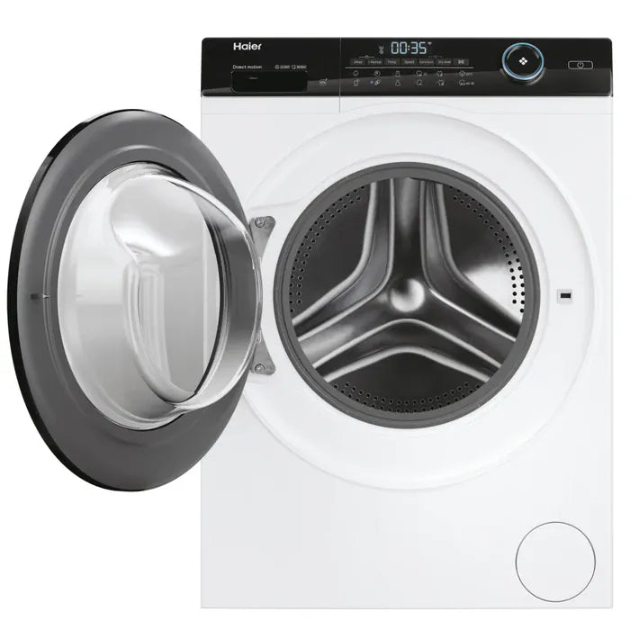 HAIER Masina de spalat rufe cu uscator Haier, Spalare 9 kg, Uscare 6 kg, 1400 rpm, Clasa A, Motor Direct Motion, Wi-Fi, iRefresh, ABT, Pillow Drum, Dual Spray, Alb