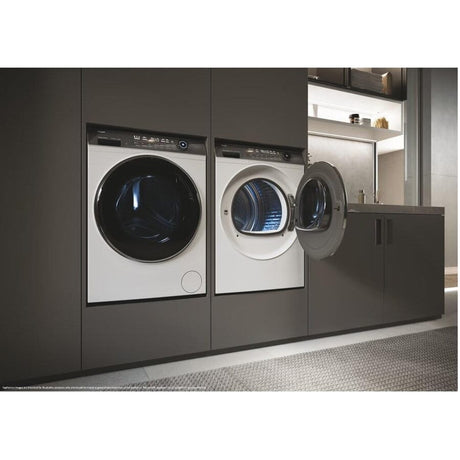HAIER Uscator Haier, 9 Kg, Heat Pump Inverter, Clasa C, Alb