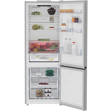 Beko Combina frigorifica Combina frigorifica Beko B3RCNE564HXB | 490L, Clasa E, No Frost, Metal Look, 70x74.5x192cm