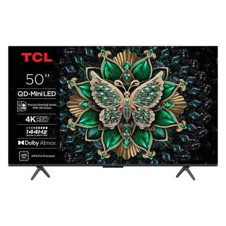 TCL Televizoare Televizor TCL Mini LED 50C61K | 126 cm, Smart Google TV, 4K UHD, 120Hz