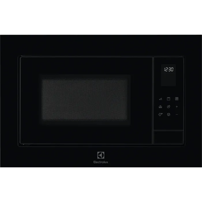 Electrolux Cuptor cu microunde incorporabil Electrolux, 25 l, 900 W, Gril, Timer, Avertizare sonora, Afisaj LED, Negru
