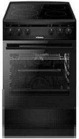 Hansa Aragaz Aragaz Electric Hansa FCCM58088 | 50cm, 60cm Adancime, Negru, 50x60x85cm