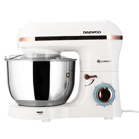 Daewoo SDA Robot de bucatarie Robot de Bucatarie Daewoo SDA DHM200MGW | 2000W, Bol 5.5L, Masina de Tocat, 1.2kg/min