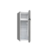 NobeLTek Frigider cu 2 usi Nobeltek Static, congelatorul sus, volum net 210 (168+42) litri, clasa E, Alb
