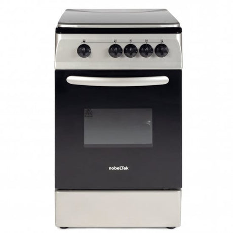 NobeLTek Cooking Aragaz Aragaz Nobeltek NLT 5601S/G1 | 50x60cm, Gaz, GPL+GN, Argintiu, 50x60x85cm