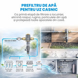 Midea Filtru apa Prefiltru Apa Midea QZBW20S-12 | 3T/H, Filtru Inox 316, 40 Microni