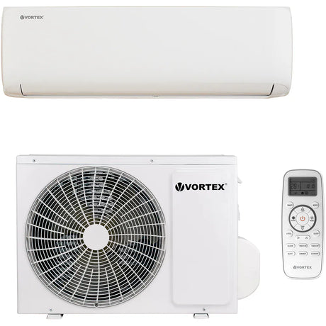 Vortex Aparat aer conditionat Aparat de aer condiționat Vortex VAI1226CLW, 12000 BTU, Inverter, Wi-Fi, 4D Air, A++/A+, încălzire, alb