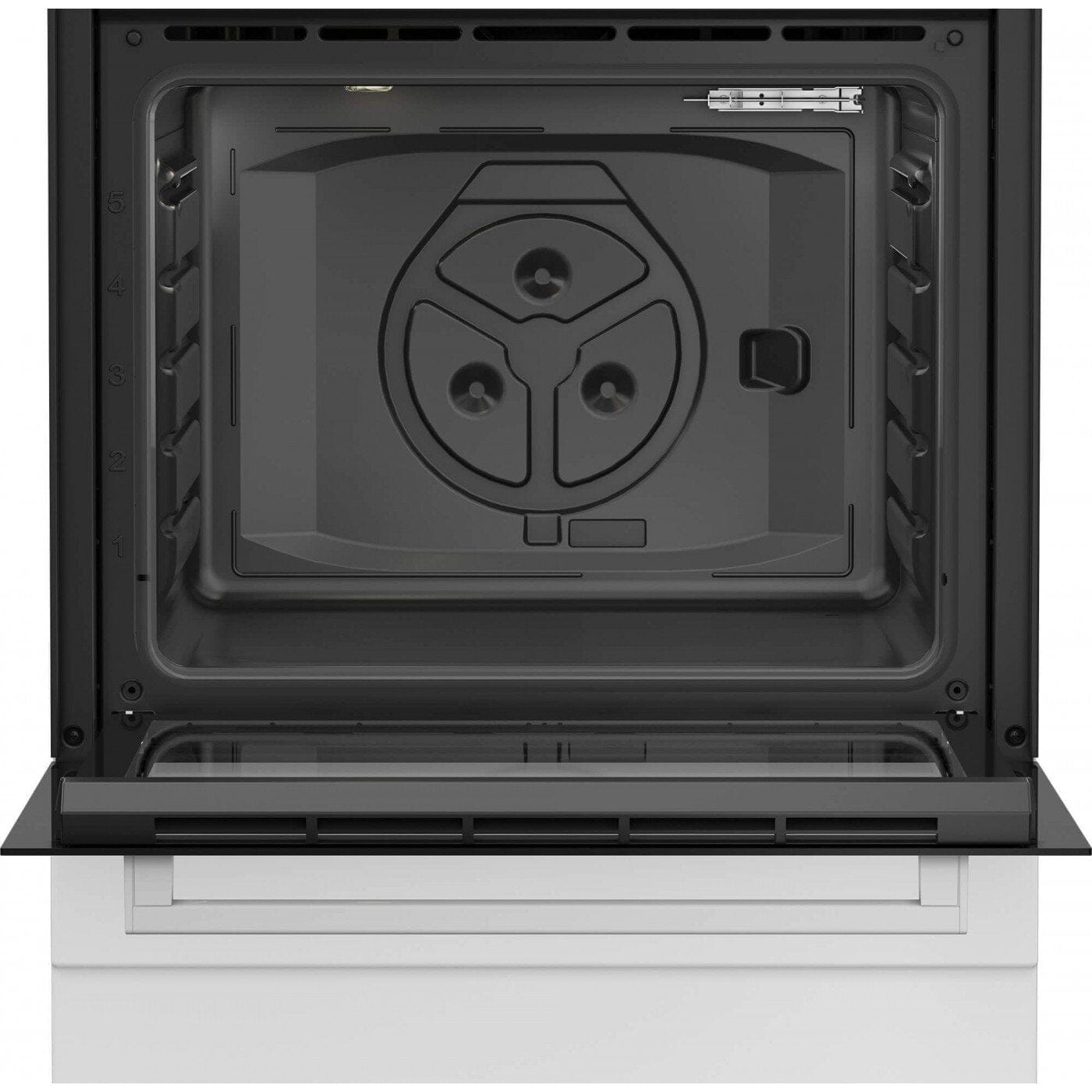 Beko Aragaz Aragaz Beko FBST62110DW | 4 Arzatoare, Grill Electric, Cuptor Electric, Rotisor, 60x60x85cm