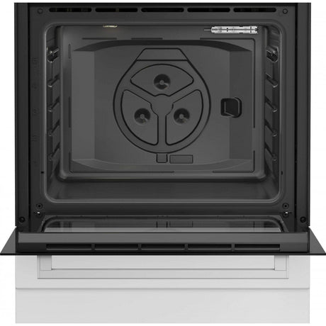 Beko Aragaz Aragaz Beko FBST62110DW | 4 Arzatoare, Grill Electric, Cuptor Electric, Rotisor, 60x60x85cm