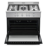 NobeLTek Cooking Aragaz Aragaz NobeLTek NLT SP6904IX/FE1 | 60x90cm, 5 Ochiuri, Cuptor Electric 110L, Inox